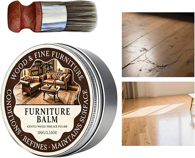 Balsamo per Mobili in Legno - Pulizia e Riparazione 130g,Trattamento Per Legno Riparatore Di Crepe | per Soggiorno Camera Sedia Tavolo Armadio