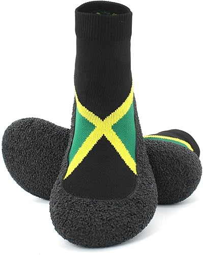 Miniatura 5 de Zapatos tipo calcetín descalzos para mujer y hombre, para deportes acuáticos, yoga, saltar, playa, caminar, fitness, calzado jamaicano, rasta, afro,