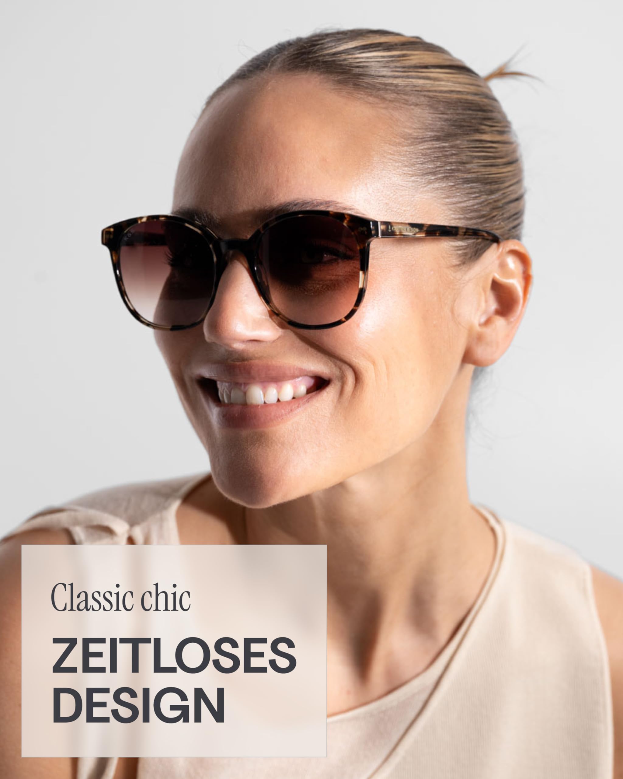 Kapten & Son Sonnenbrille Nairobi & Nairobi Small | Sonnenbrille Damen & Herren mit Sonnen- und UV-Schutz | Stylische, runde Gläserform | Unisex Sunglasses