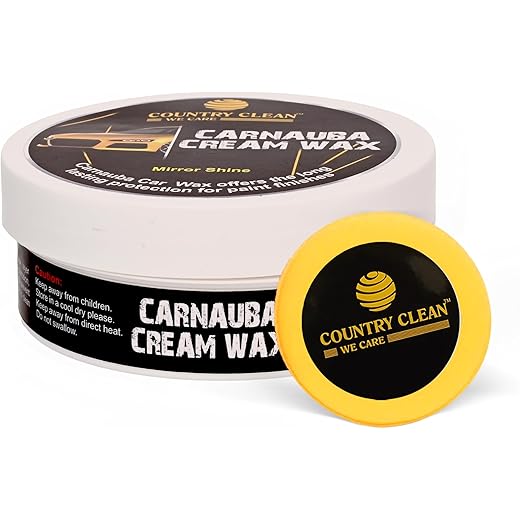 Carnauba Wax Polish with Sponge - 200 gm