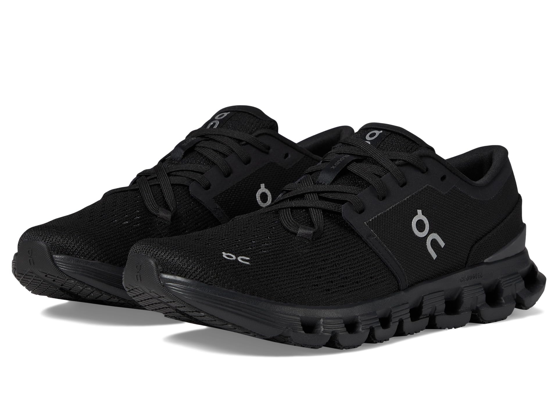 On Women's Cloud X 4 Sneaker, Black Eclipse, 4 UK