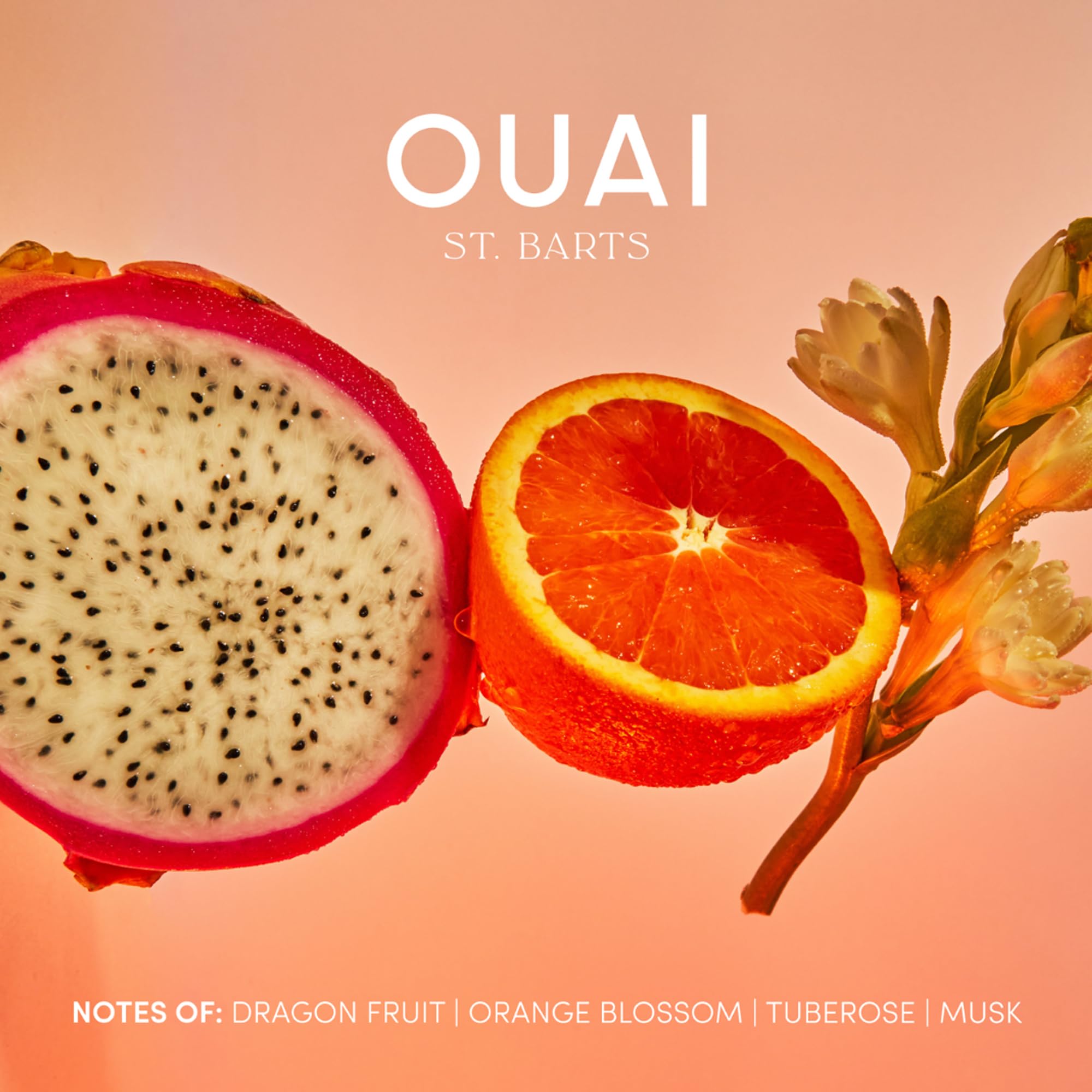 OUAI Wanna Get A-OUAI Kit – Limitierte Reisegröße: Cleanser, Body Crème & Hair & Body Mist – Duft St. Barts – hydratisierend & pflegend – 3-teiliges Geschenkset