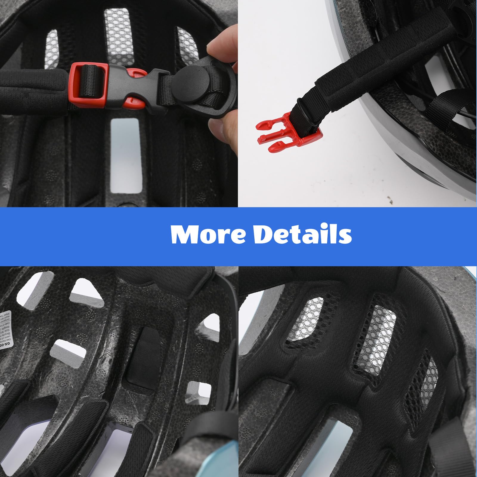 Casque de Vélo Réglable pour Enfants Garçons et Filles, avec Feu Arrière Sécuritaire Rechargeable, dégradé de Couleurs et légèr Casque pour Multisports