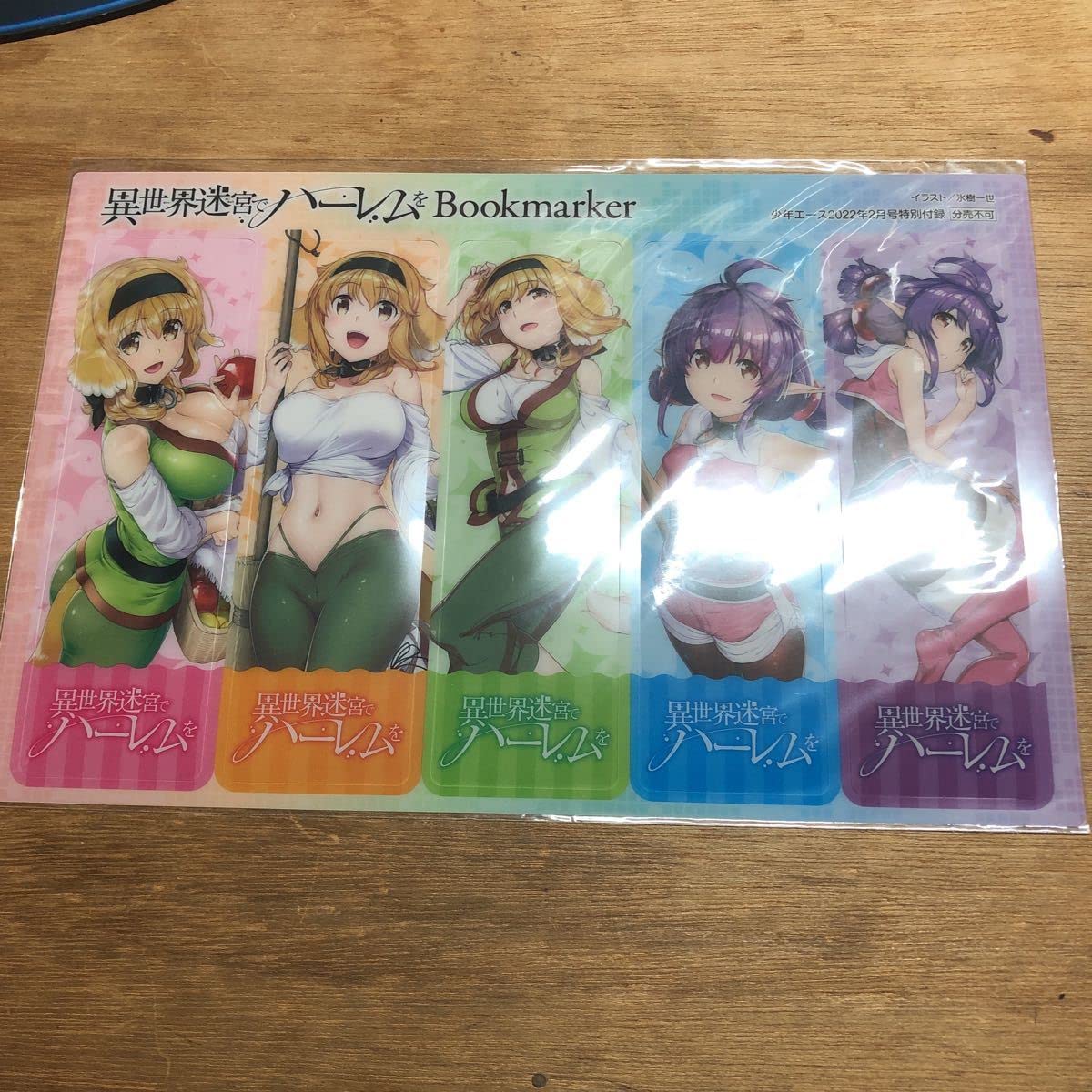 異世界迷宮でハーレムを blu-ray 予約特典クリアポスター 【公式通販】