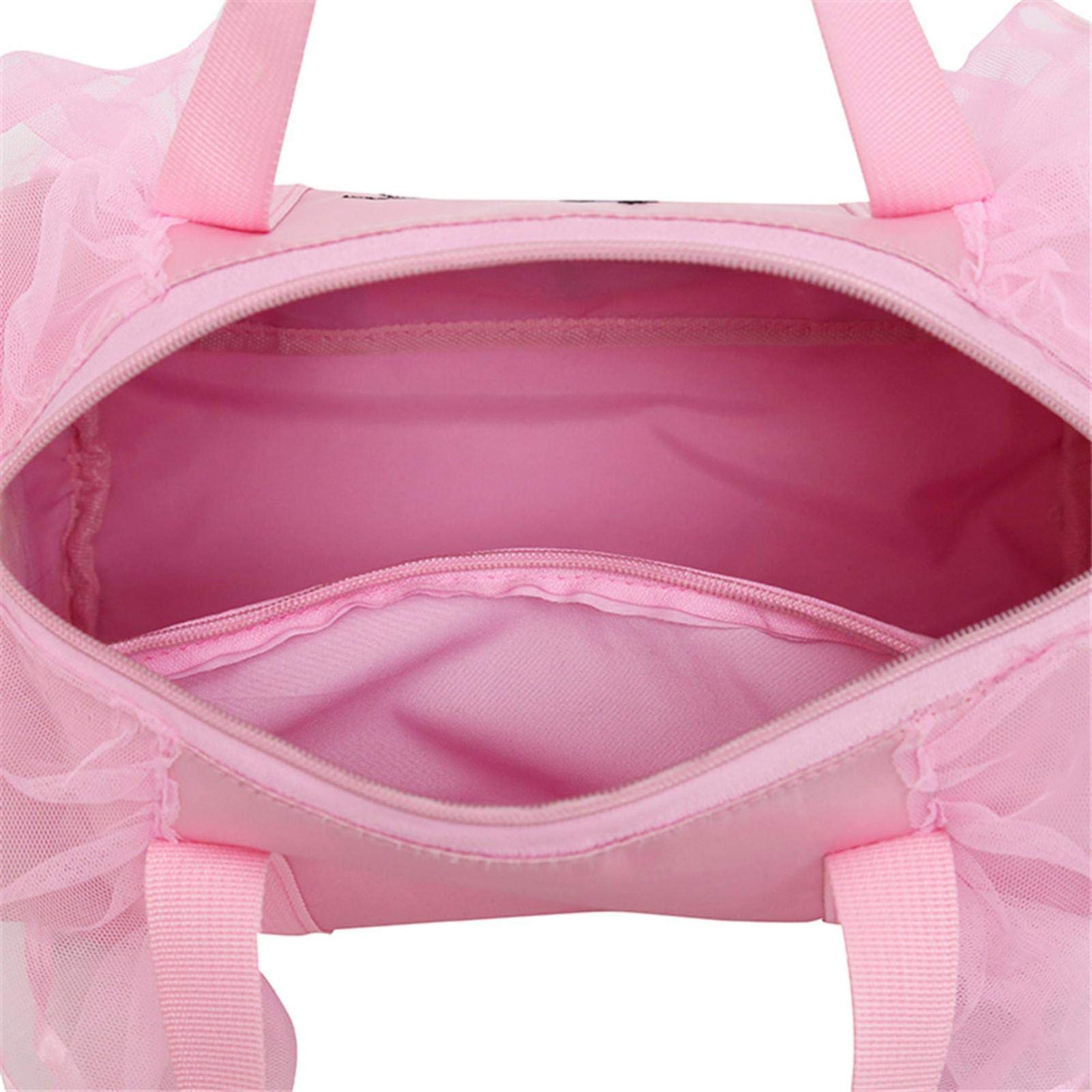 Borsa Da Ballo Per Bambine - 29.5x18x18cm - Design Principessa Con Fiocco - Per Balletto E Scuola - Foto 9