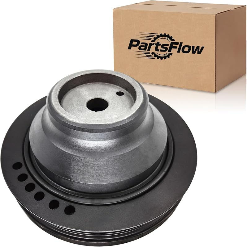 Polia harmônica do virabrequim PartsFlow para Kia Sorento 3.5L V6 2003 a 2006 – 1 unidade