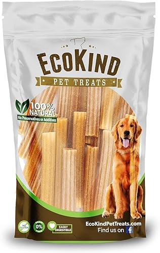 EcoKind Pet Treats Masticables de churro prémium con sabor a mantequilla de maní  Masticables naturales de queso de yak del Himalaya para perros