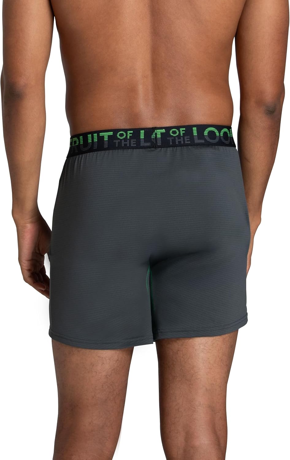 Fruit of the Loom mens 4-way Stretch Boxer Briefs | Lightweight & Moisture Wicking Underwear | Long Leg, Regular Leg & Trunk - Image 4