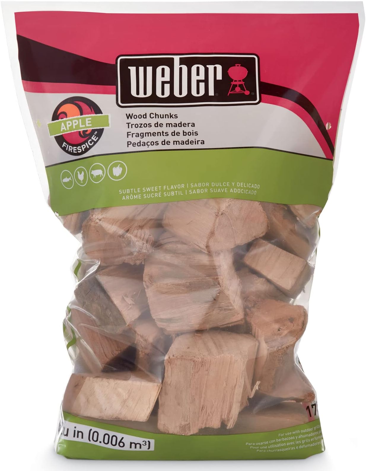 1.8Kg Apple Wood Chunks
