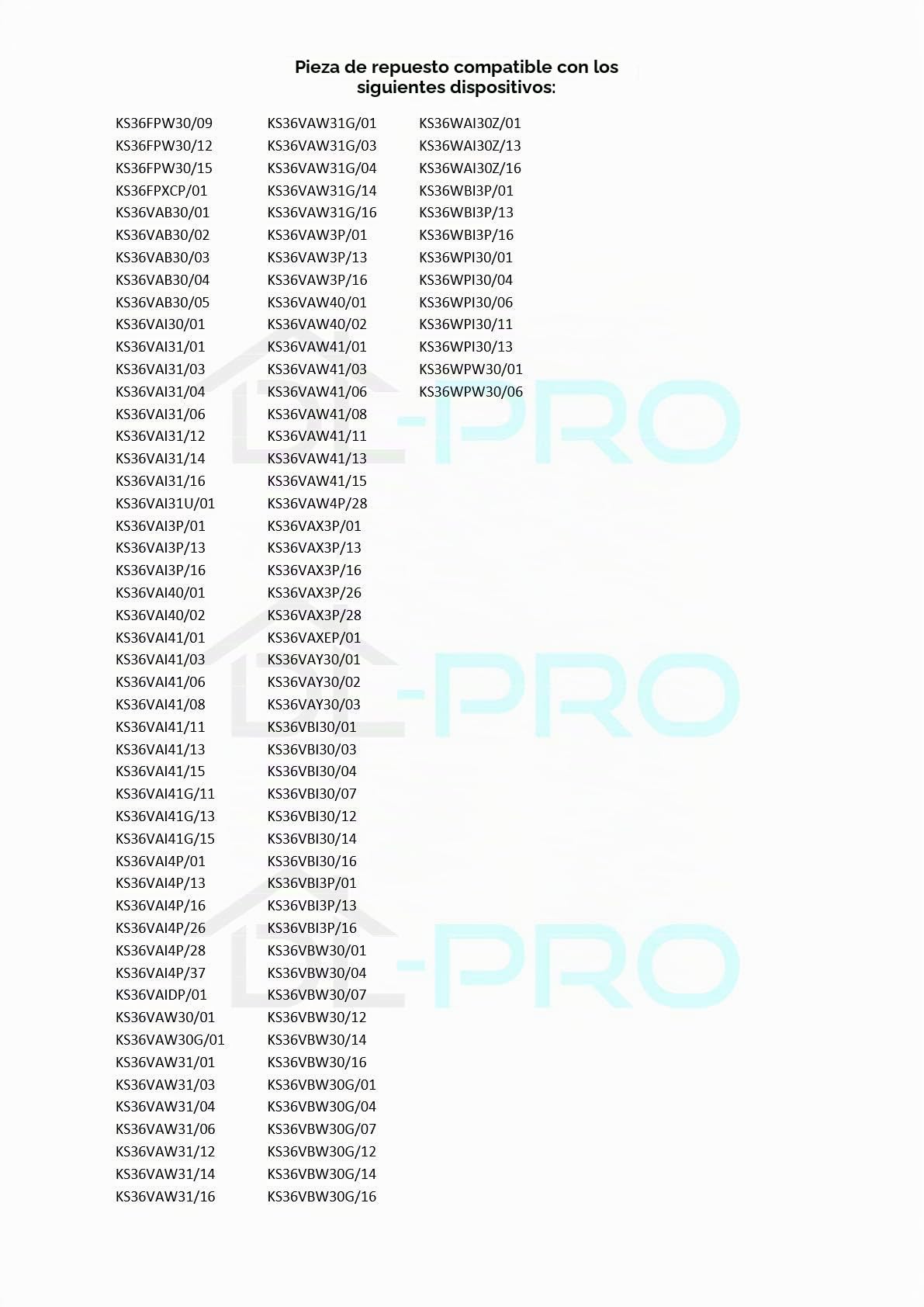 DL-pro Compartimento para botellas, 440 x 100 mm, para Siemens 00704703 y 704703, compartimento para puerta, compartimento lateral, soporte para botellas para frigorífico y congelador KD29, KD33, KD36