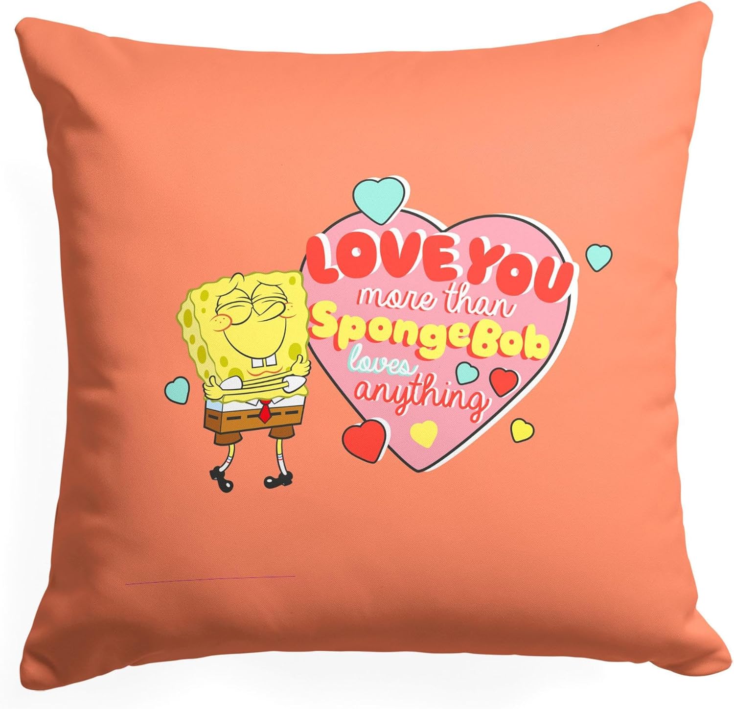 Northwest Spongebob Squarepants Pillow, 18" x 18", Perfect Combo