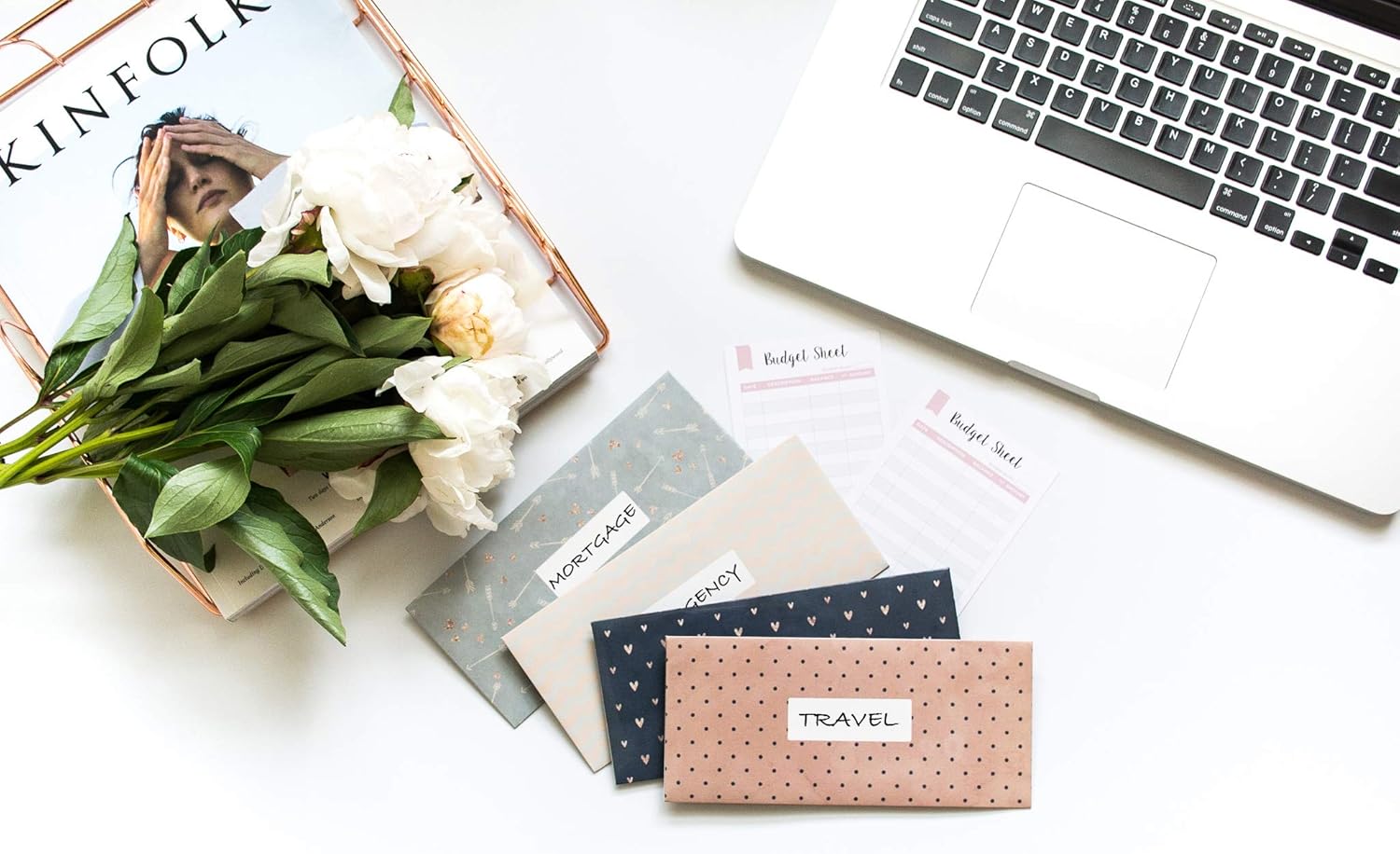 12 Budget Envelopes. Laminated Cash Envelope System for Cash Savings plus 12 Budget Sheets. : Office Products