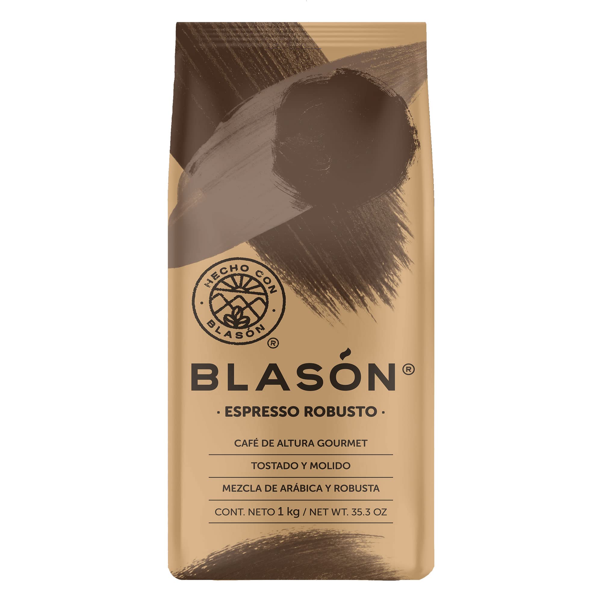 Blasón Café Molido Gourmet espresso robusto 1 kg