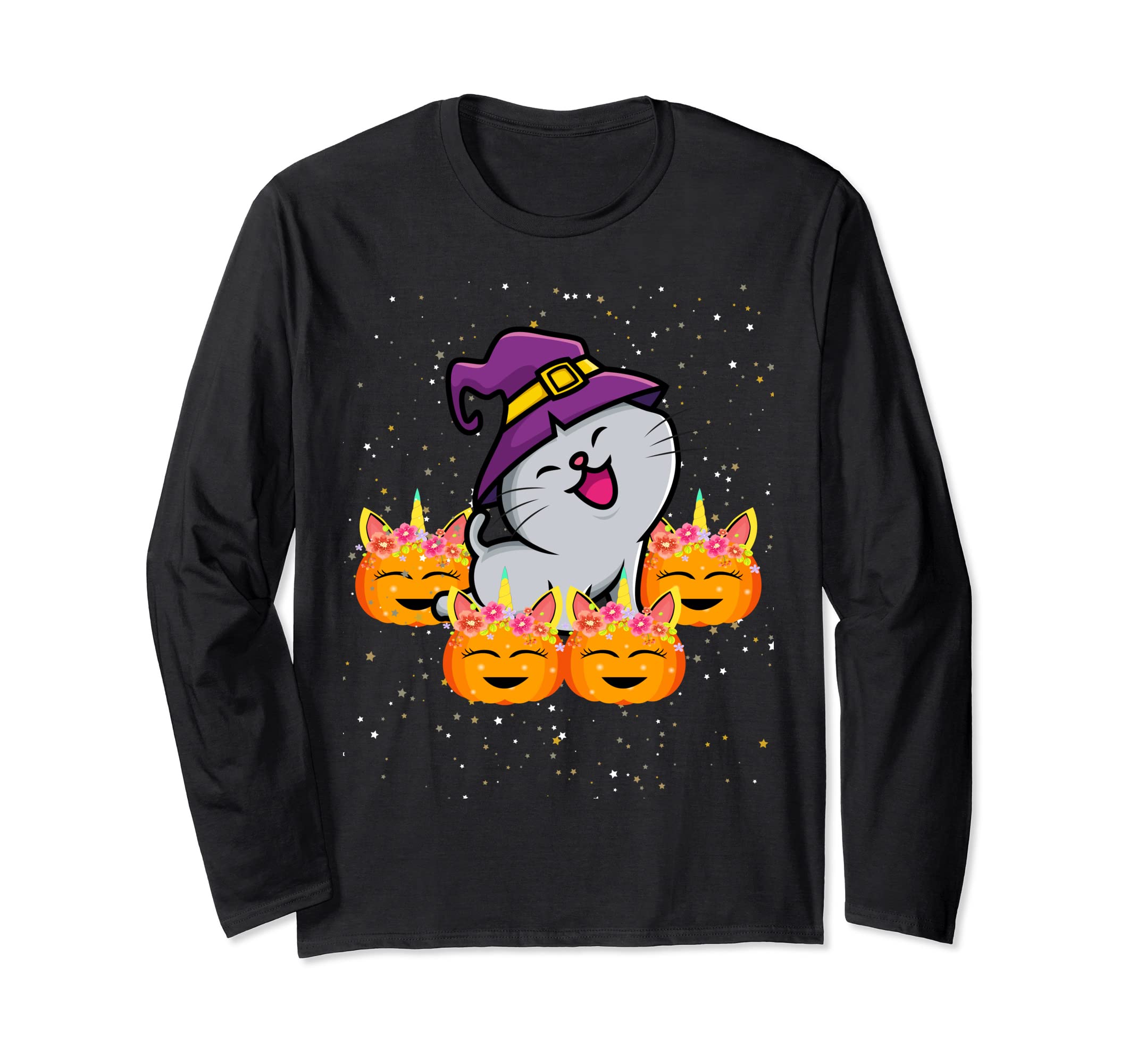 Maglietta Halloween Bambini Con Zucca - T-Shirt Carina Stile Retrò Per Bambini E Bambine