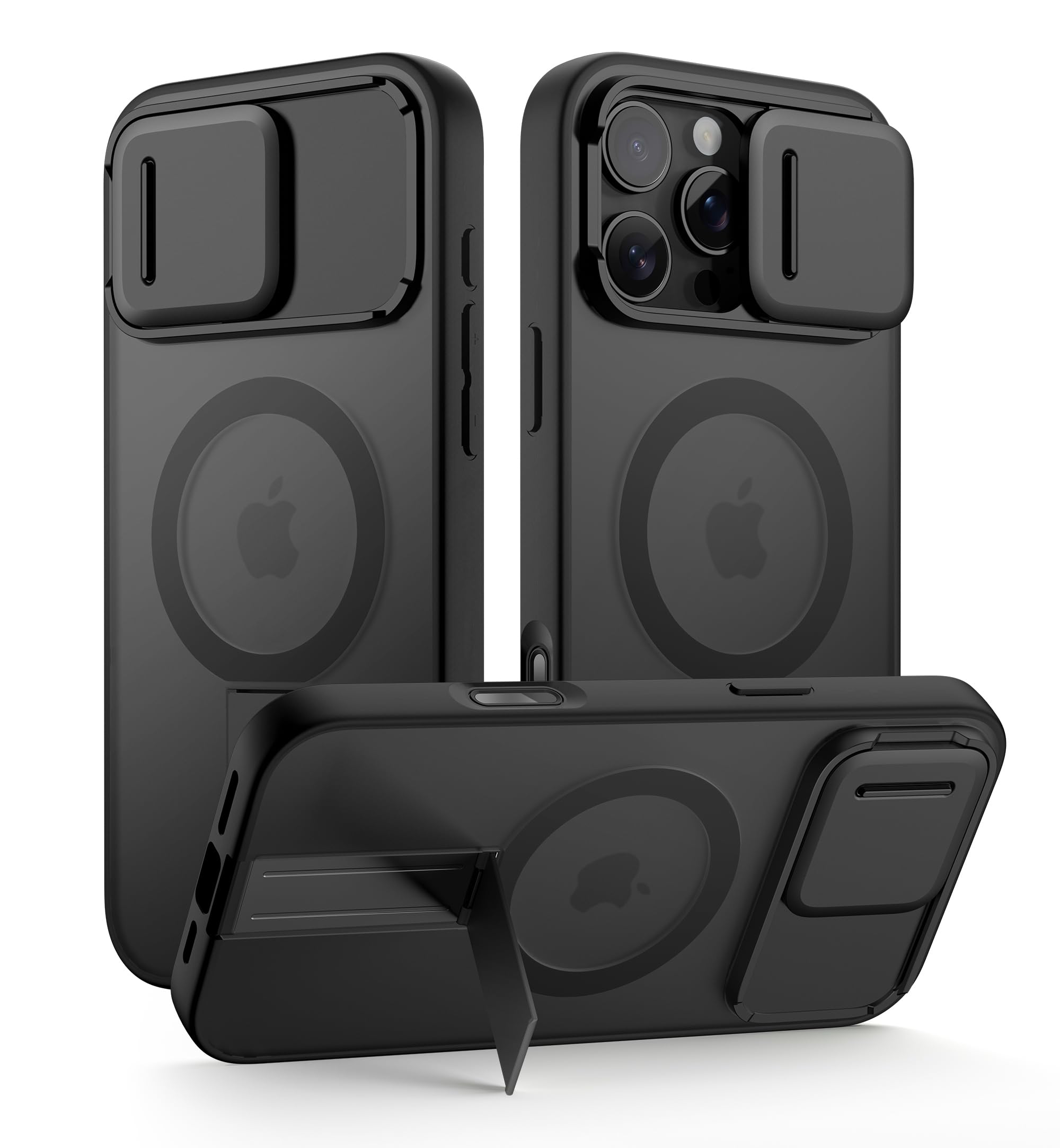 SURITCH for iPhone 16 Pro Max Case, Compatible with MagSafe, Built-in Kickstand & Camera…