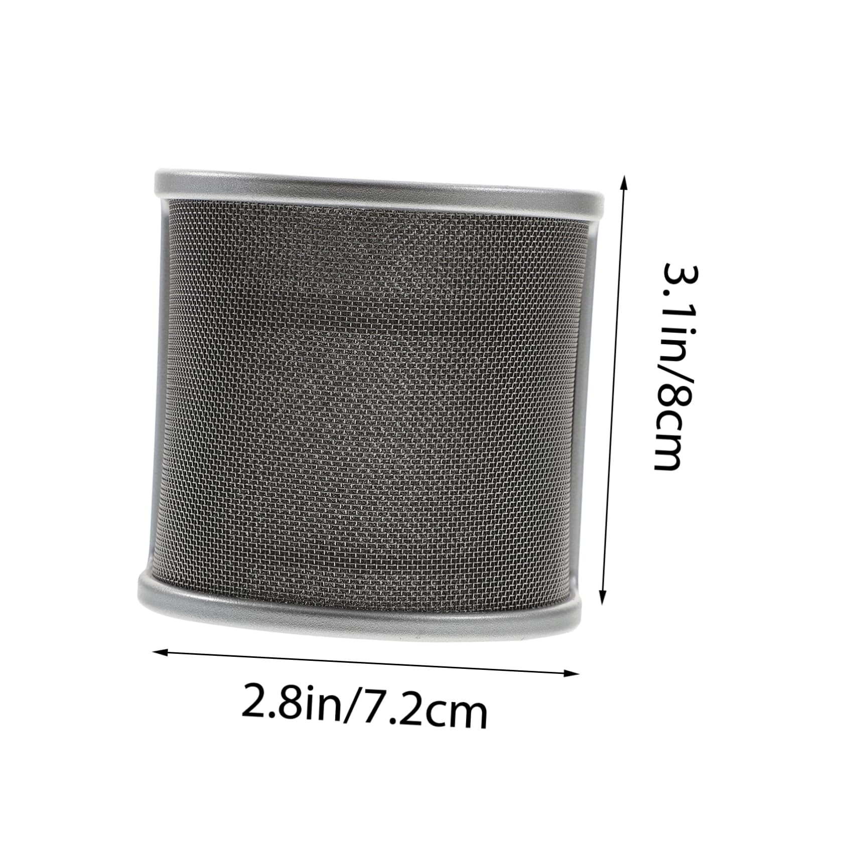 OSALADI 5pezzi Filtro Per Microfono Protezione Anti- Leggera e Compatta Riduce Rumori e Interferenze Per Registrazioni e Performance Vocali Design Tre Strati Compatibile Con Vari Microfoni