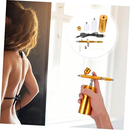 Miniatura 5 de 1 Unidades Aerógrafo Set pistola de aire modelo de aire Kits de coche compresor de aire Aerógrafo de aire Kits de Maquillaje Modelo Colorear