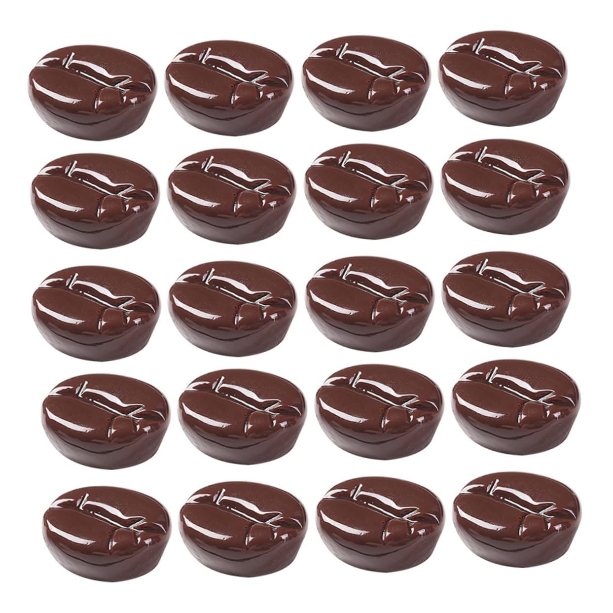 HOOTNEE 20pcs Latte Pen for Fake Coffee Beans Craft Accessories for Coffee Shop Display