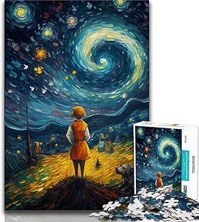 Comprar Puzzle de 1000 Piezas para Adultos El Principito del Cielo Nocturno, 1000 Piezas, Juego desafiante para Todos, para Mujeres, Regalos para Hombres (tamaño 38x26cm)