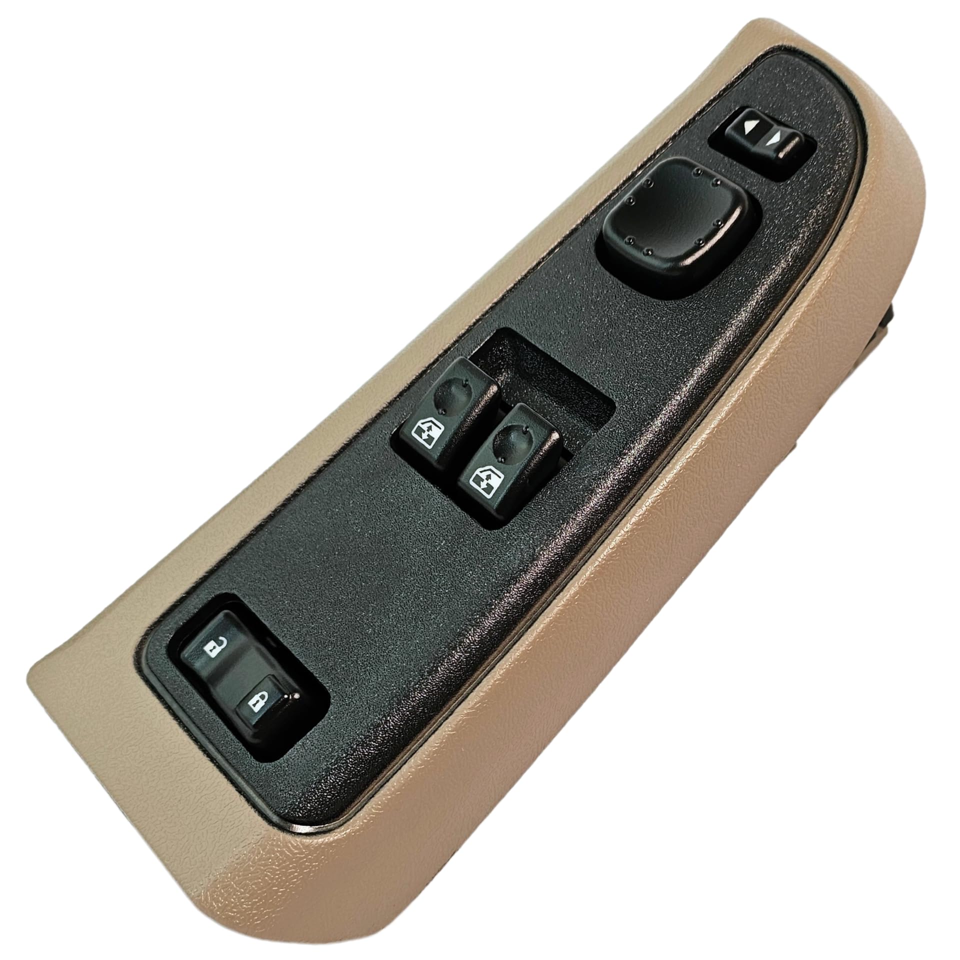 SWITCHDOCTOR Window Master Switch for 2003, 2004, 2005, 2006 Chevrolet Silverado, GMC Sierra, Suburban, Tahoe, Yukon, Avalanche (Tan Regular Cab)