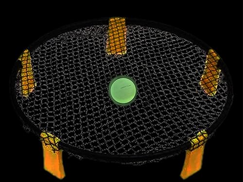 Miniatura 2 de Bolas que brillan en la oscuridad para juego de red redonda, bolas de repuesto iluminadas, funcionan para todos los juegos de red redonda (paquete