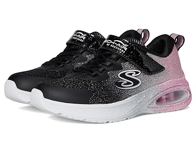 SKECHERS KIDS Microspec Max Advance 303859L (Little Kid/Big Kid) Girls Shoes Black/Rosegold : 12.5 Little Kid M, Textile