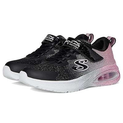 SKECHERS KIDS Microspec Max Advance 303859L (Little Kid/Big Kid) Girls Shoes Black/Rosegold