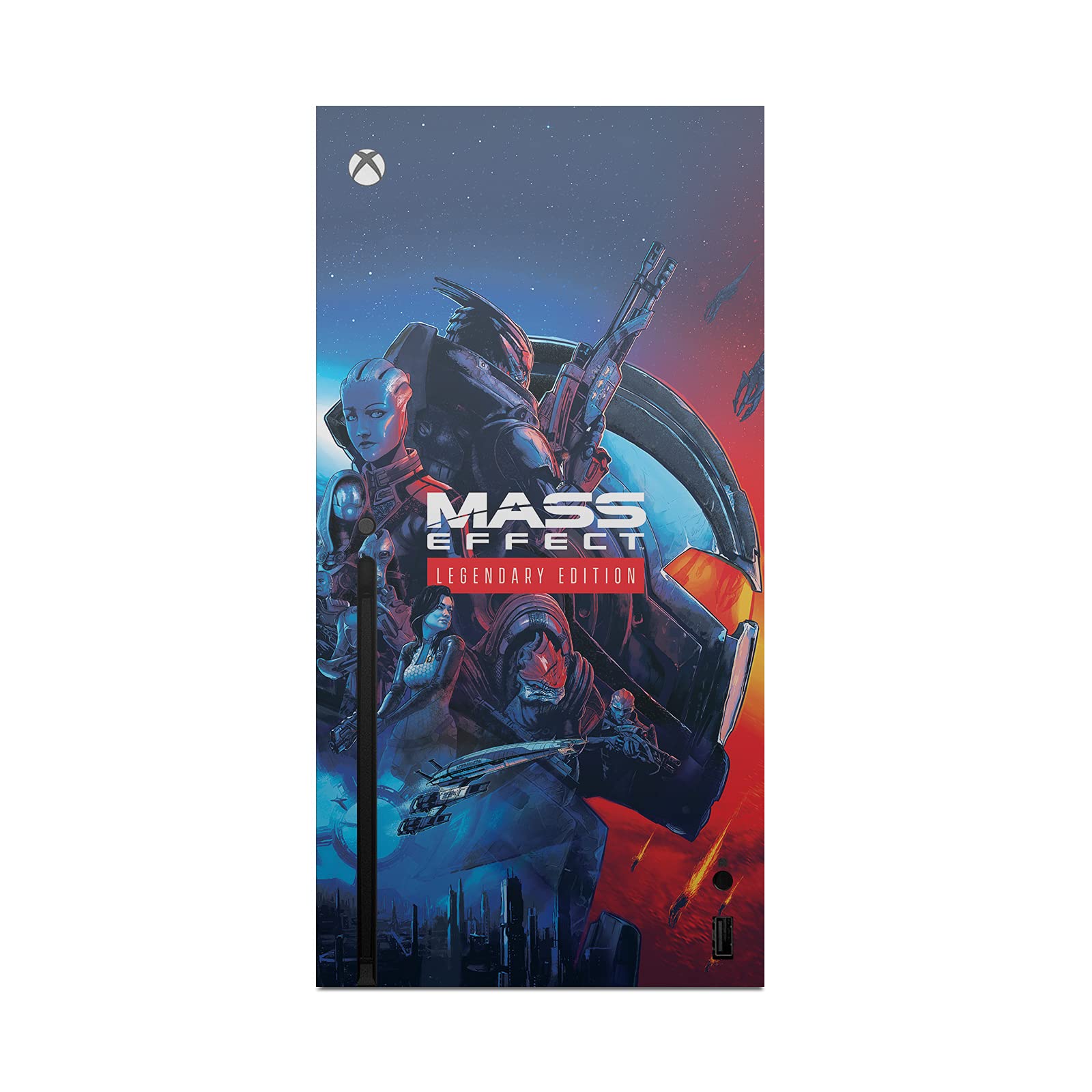 Head Case Designs Licenza Ufficiale EA Bioware Mass Effect Arte Chiave Grafiche Leggendarie Vinile Sticker Gaming Pelle Adesivo Compatibile con Xbox Series X Console