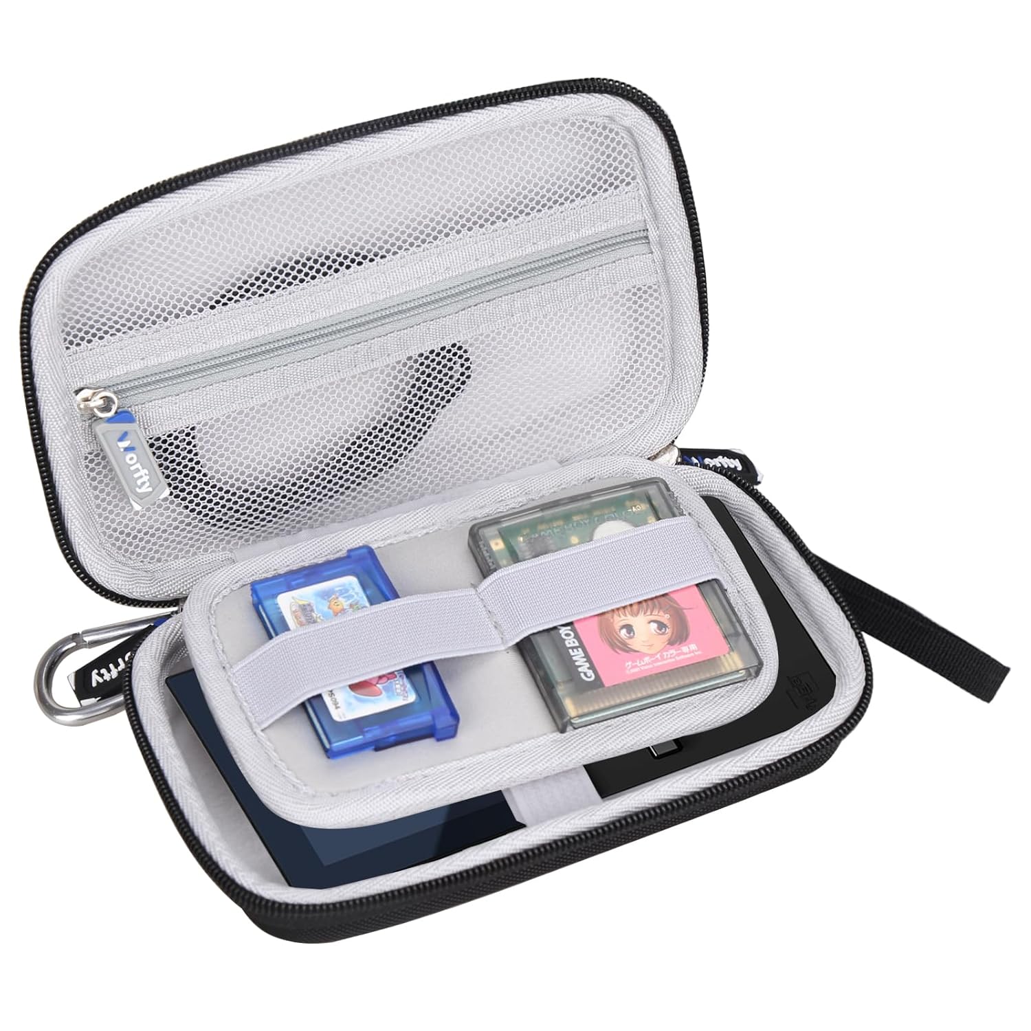 Case for Analogue Pocket Handheld Game Console, Game Player Storage Bag Compatible with Analog Pocket(Case Only) (Black) - Image 3