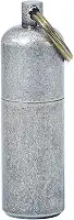 PPFISH Mini isqueiro de latão – chaveiro EDC Peanut isqueiro – iniciador de fogo à prova d'água especialmente para sobrevivência e uso de emergência
