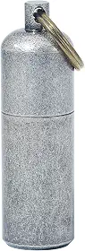 PPFISH Mini isqueiro de latão – chaveiro EDC Peanut isqueiro – iniciador de fogo à prova d'água especialmente para sobrevivência e uso de emergência