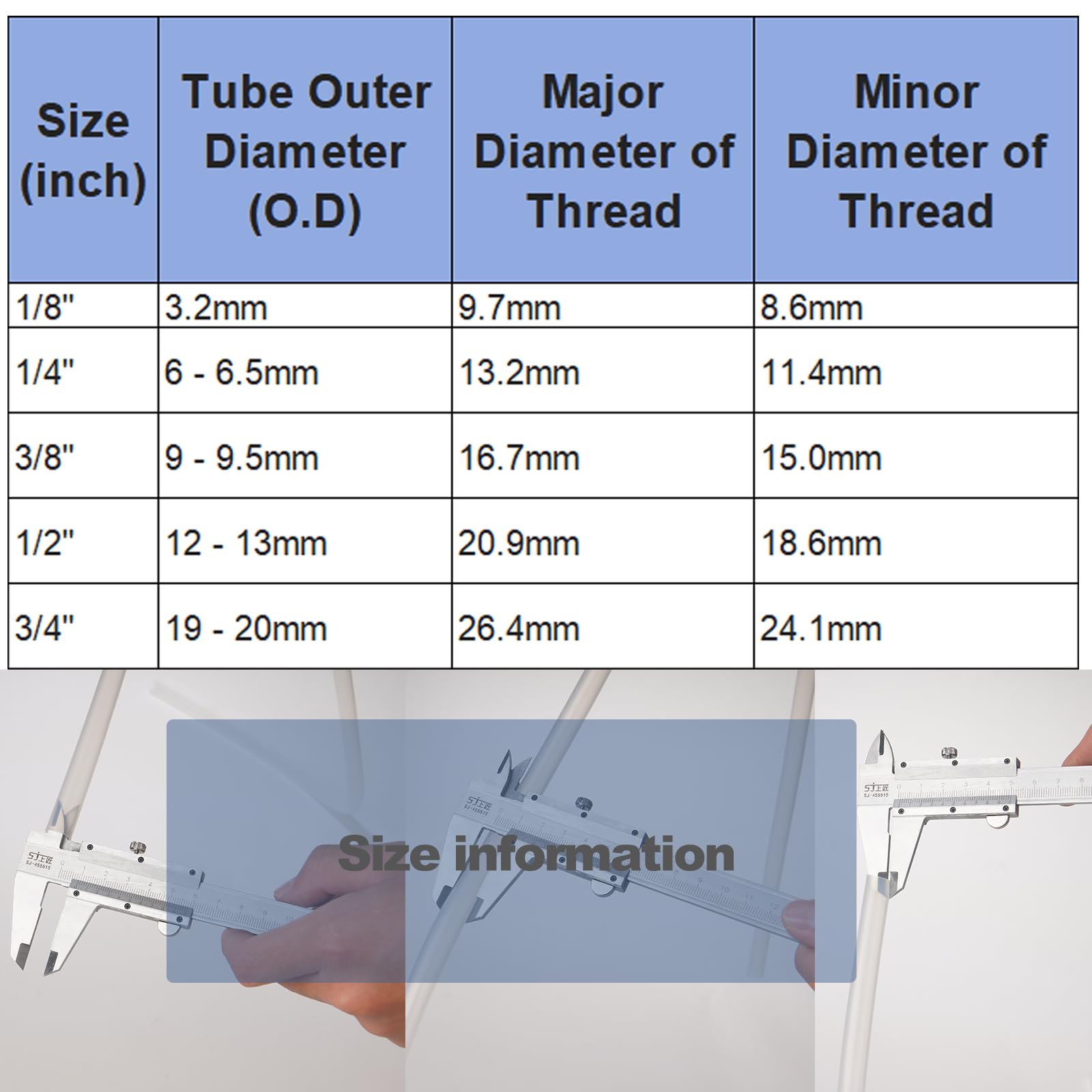 Tubo de agua RO (10FCS) 1/10.2 cm O.D.16 pies 1/4 línea de agua con adaptador bien sellado, accesorios rápidos. Empuje para conectar tubos de agua de 1/4 od, accesorios de tubo de agua, sistema RO