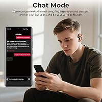 Vista 4 de ERAZER X8 - Auriculares de traducción en tiempo real - Auriculares de traductor de idiomas AI 135, Audifonos Traductores Inglés Inglés, dispositivo