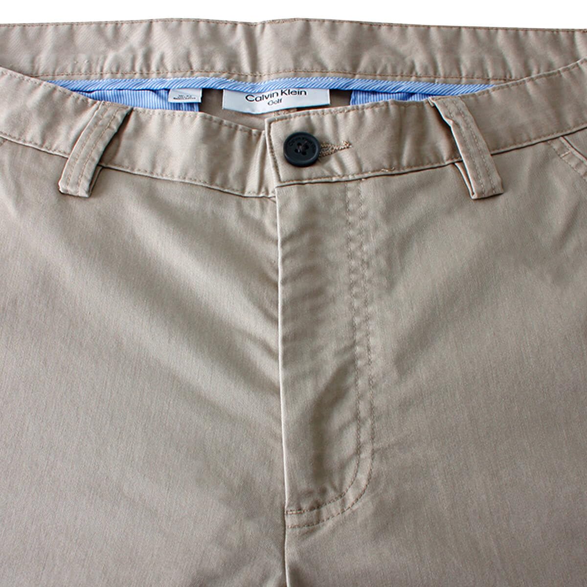 Calvin Klein 2025 Campus Chino Pantalones Cortos Golf elásticos Ligeros Hombre