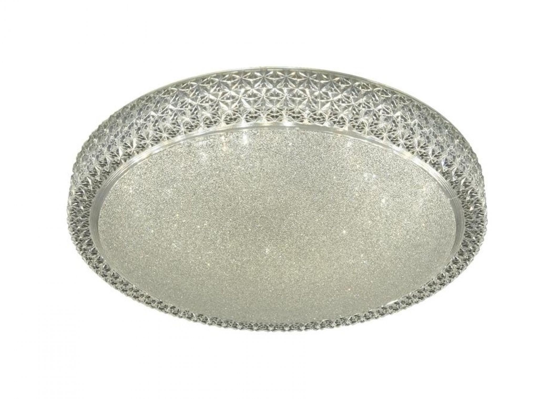 50 cm Temperature Colour Changing Flush Ceiling Fitting Light with Acrylic Shade
