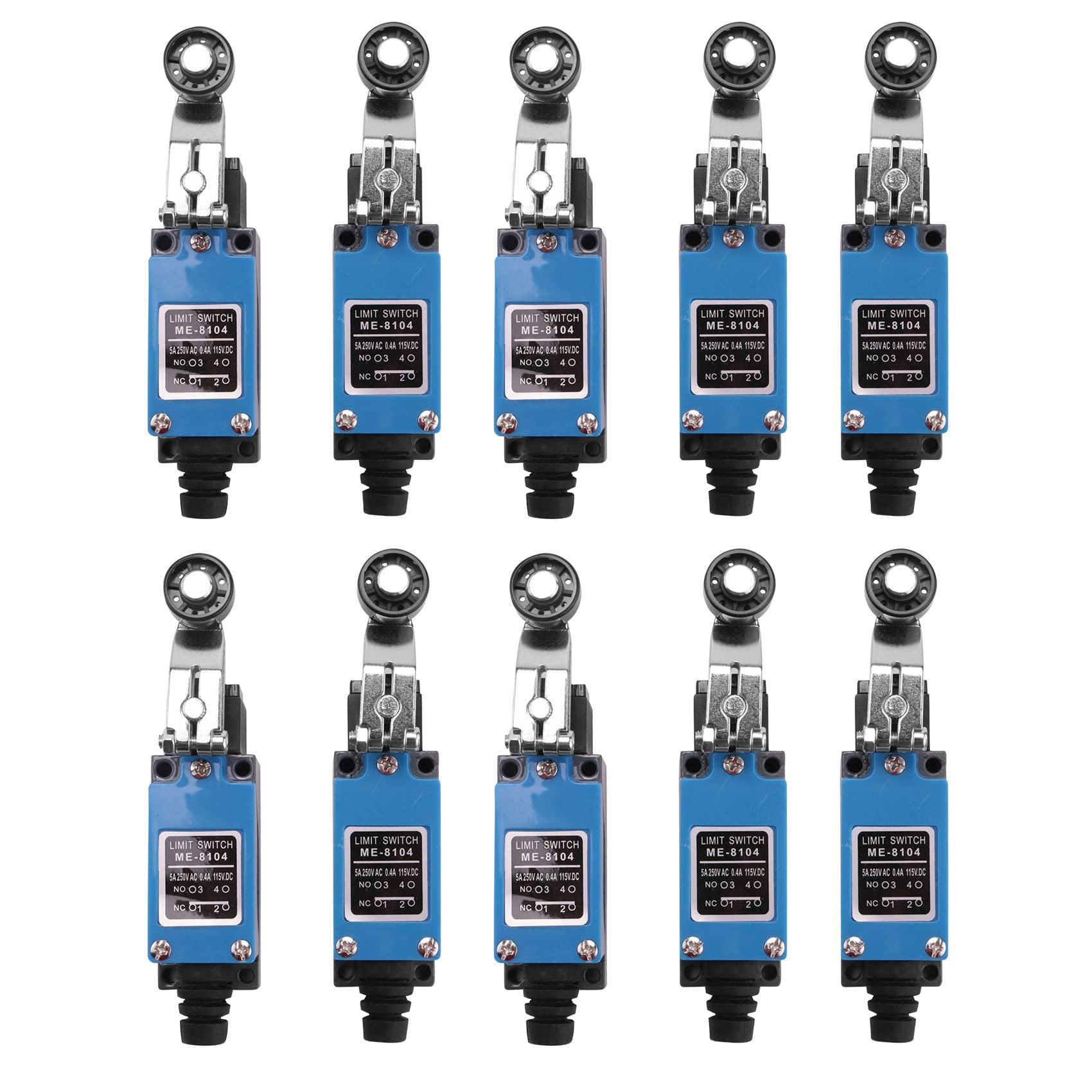 Interrupteur de fin de course ME-8104 momentané pour machine CNC et moulin 250V lot de 10 pièces