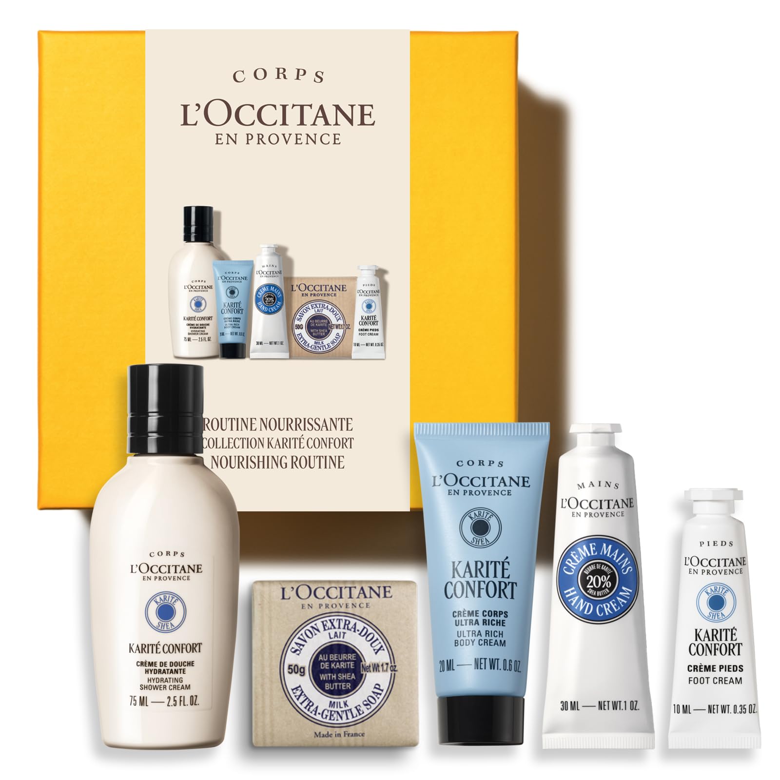L'OCCITANE - Geschenkbox Sheabutter (Karité) Körperroutine