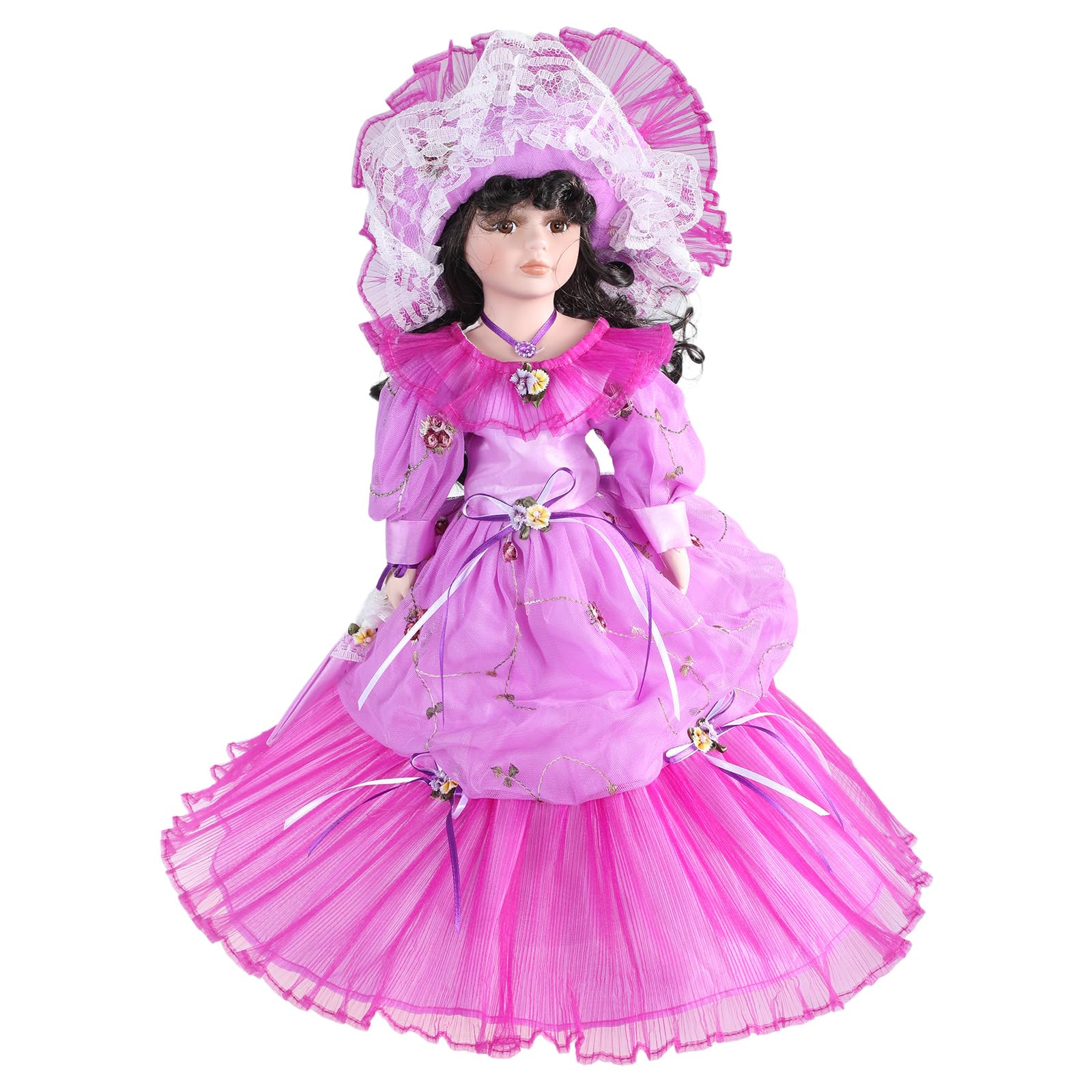 Elegant Victorian Porcelain Doll 40cm Reborn Doll with European