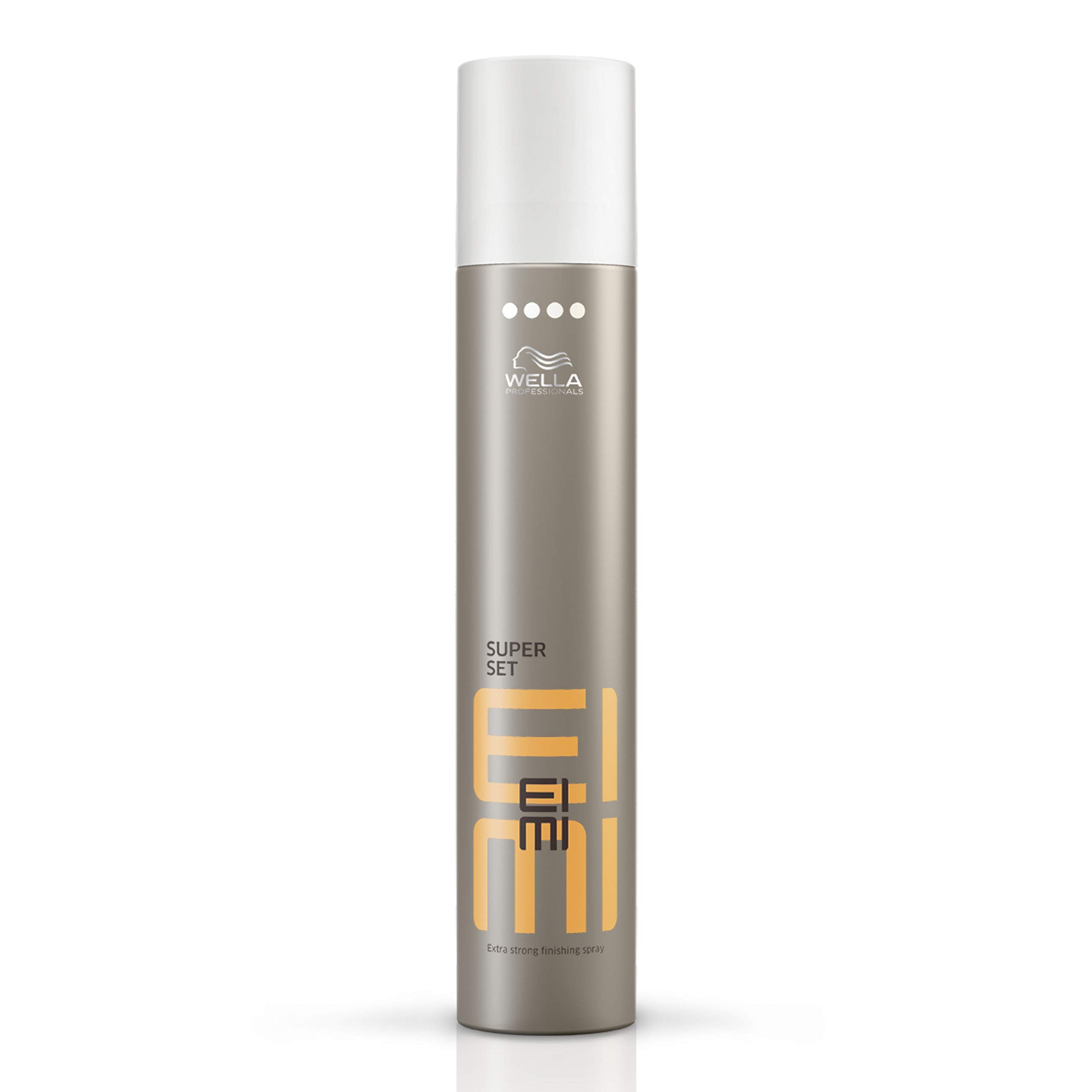 Wella EIMI Super Set Haarlack – Fixing Spray für extra starken, zuverlässigen Halt – mit UV-Schutz-Formel und Schutz vor Feuchtigkeit und Hitze