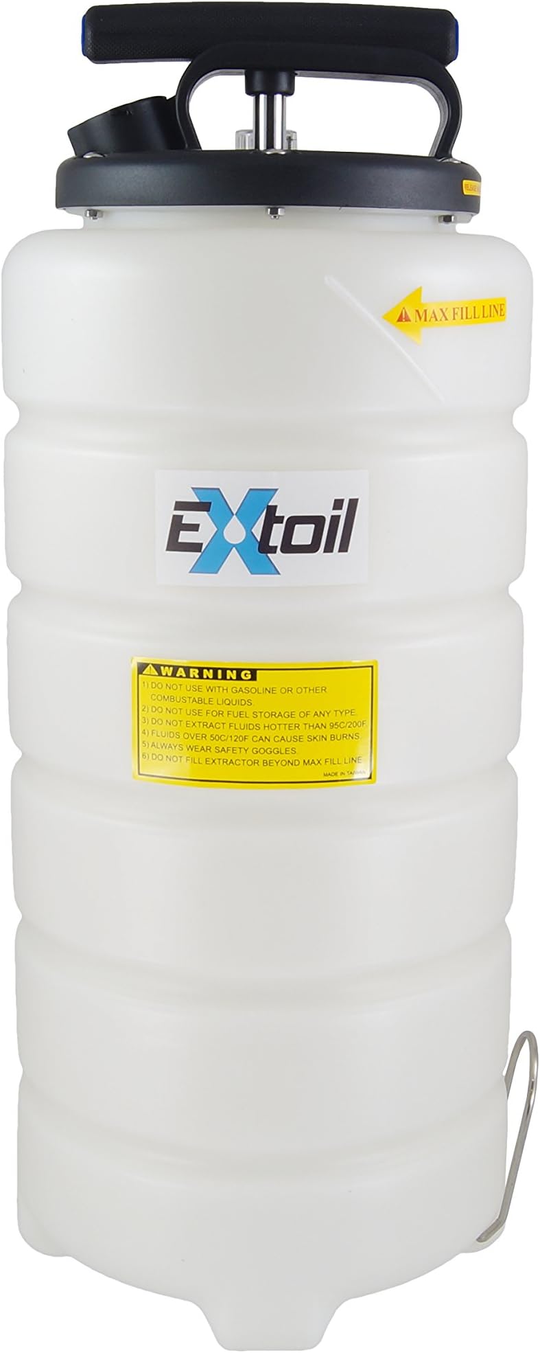 15 Liter Oil Extractor with Vacuum Gauge