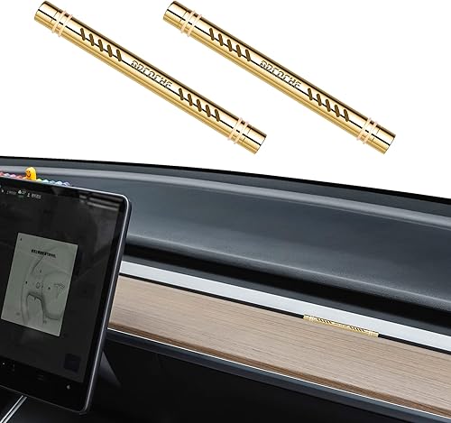 Miniatura 1 de Arcoche Tesla Model 3 Model Y - Accesorios para difusor de ventilación de salida de automóvil con 4 varillas de aroma 2016-2023 (2 difusores