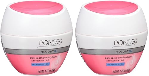 Ponds Clarant B3 Crema correctora de puntos oscuros 175 Oz 2 unidades