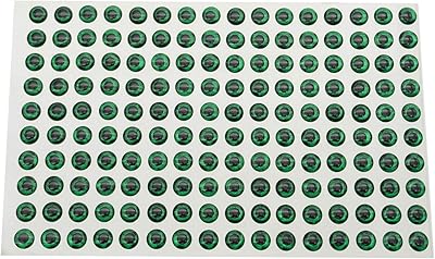 Fishing Lure Eye 3D Soft Eye Fishing Eyes Holographic Lure Eyes Making Fly Tying Fake Fish Eyes DIY Lifelike Realistic Artificial Holographic Fake Eyes Green 6MM 310pcs