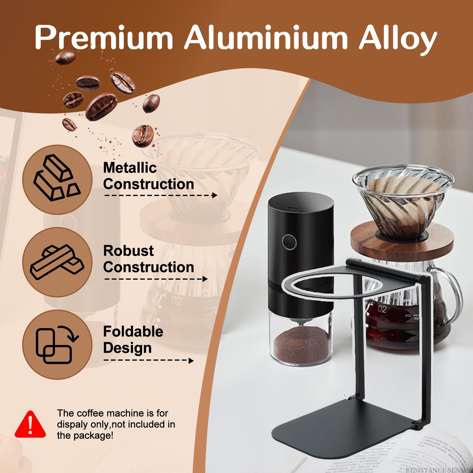 Outin Nano Coffee Stand - Portable Espresso Holder -3