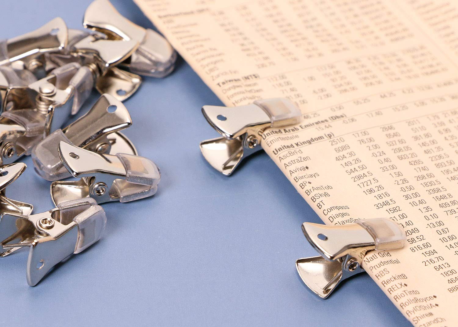 ONLYKXY 30 Pieces 20x6mm Silver Metal Small Clip, DIY Non-Slip Sweater Alligator Clamps Flat Mouth Clip ID Badge Holders Lanyards Clothing Glasses Accessories - Image 4