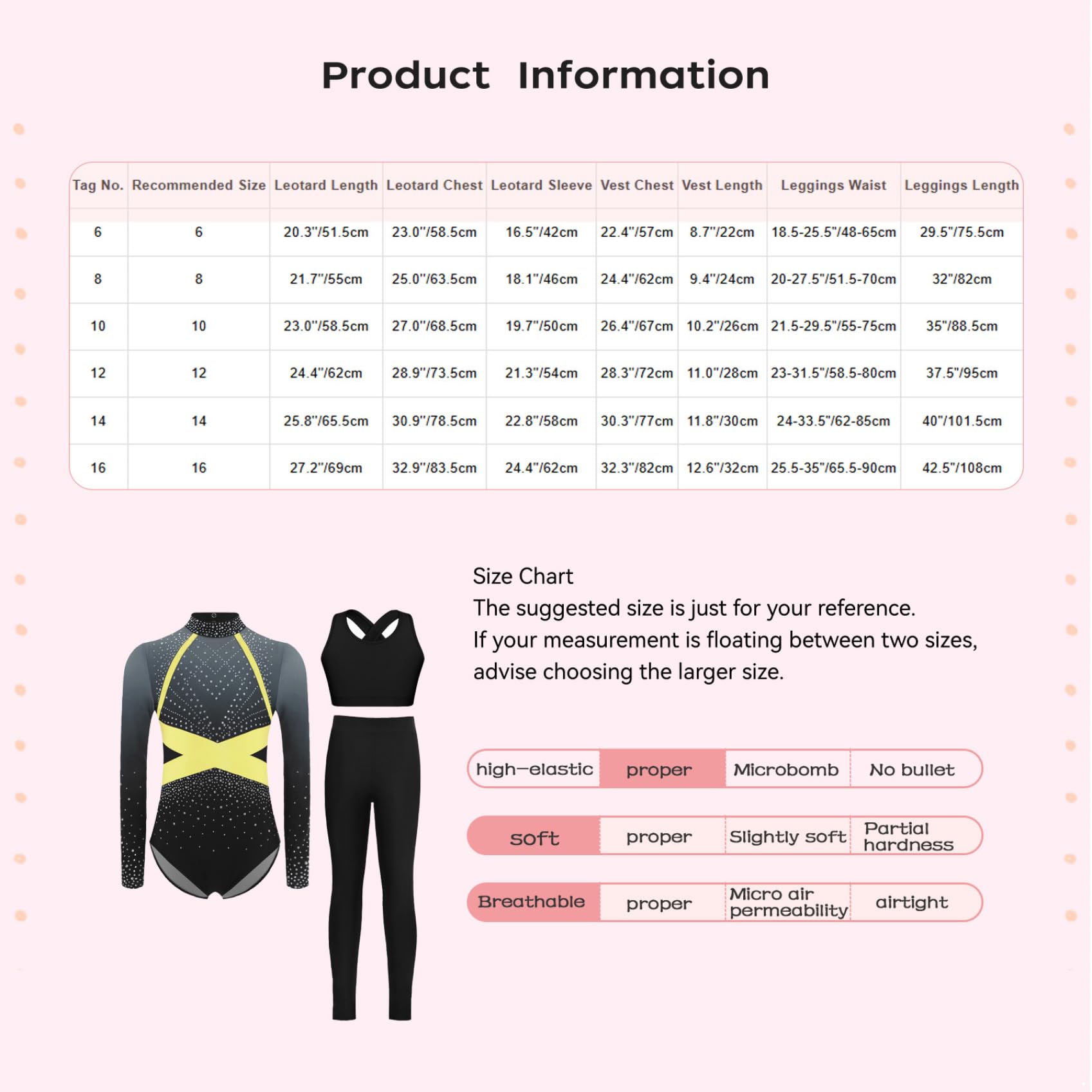 Piezas De Traje De Gimnasia Con Destellos Para Niñas Leotardos De Gimnasia De Manga Larga Tops De Deporte Brasier Y Pantalones Traje De Baile Para Azul 13-14 años