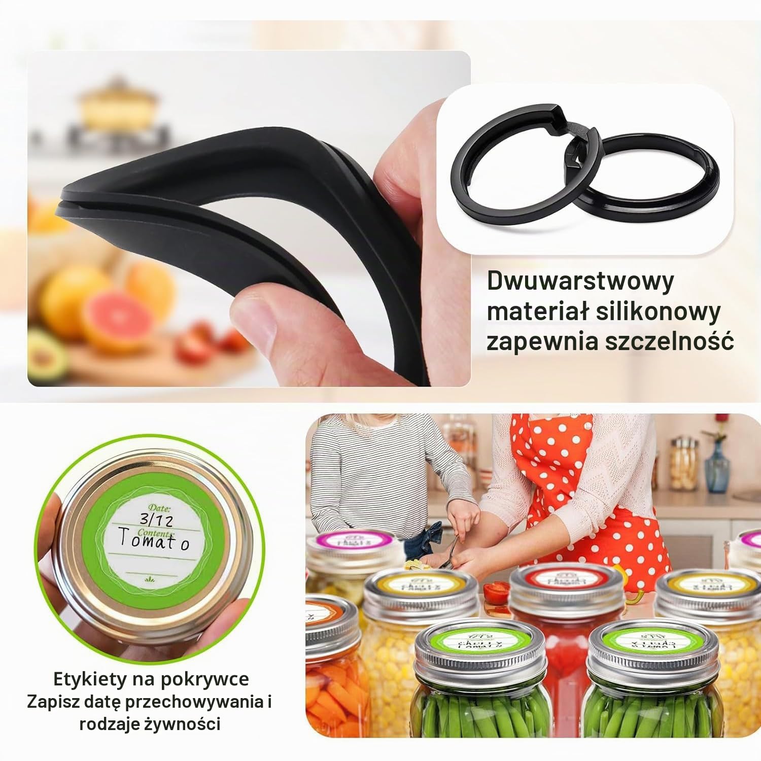 Mason Genie Zgrzewarka próżniowa, elektryczny zestaw zgrzewarek próżniowych do słoików z szerokimi ustami i regularnymi ustami, zgrzewarka próżniowa do słoików mason z otwieraczem do puszek