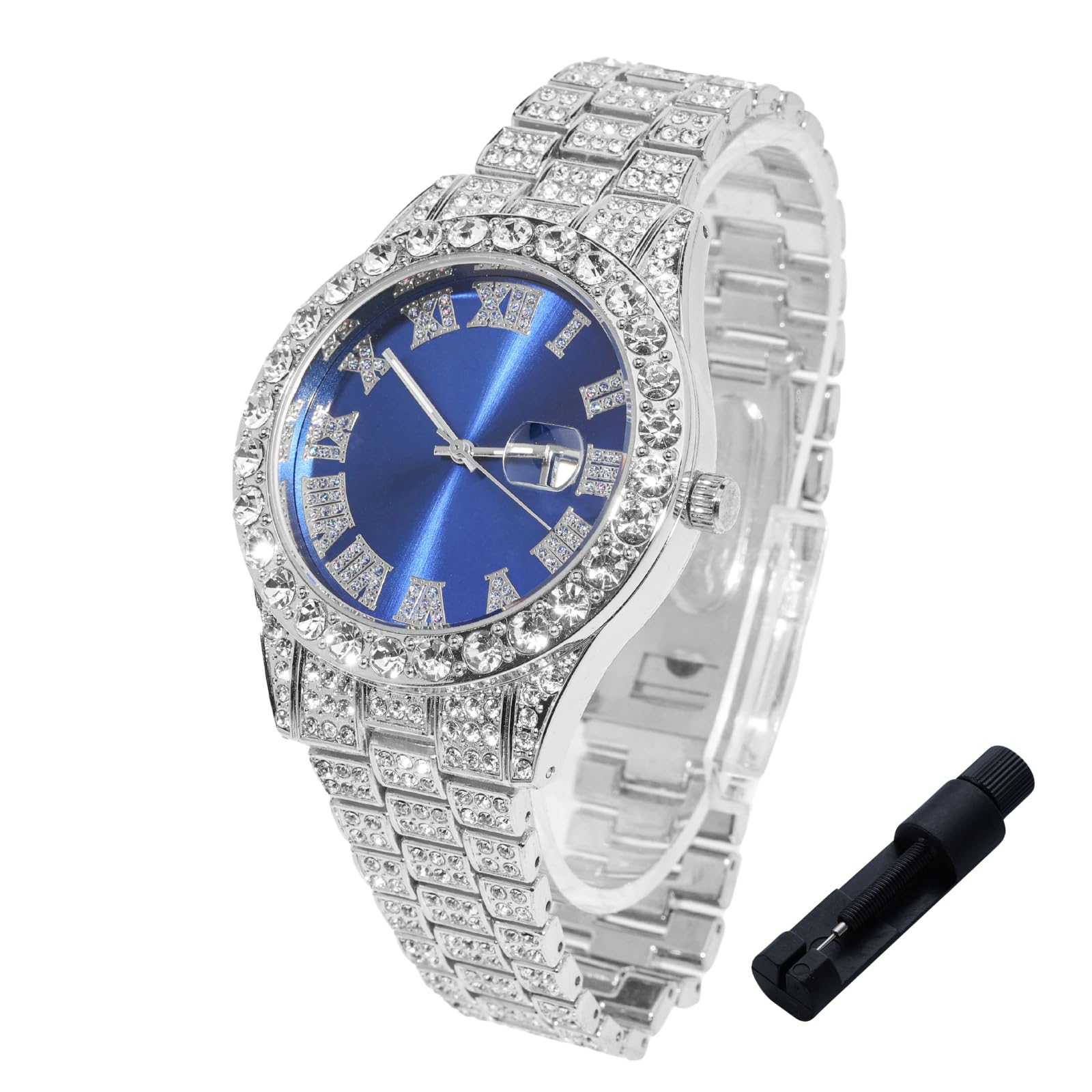 Halukakah Watch for Kids - 42MM Blue/Green/Red Dial - 8" Length
