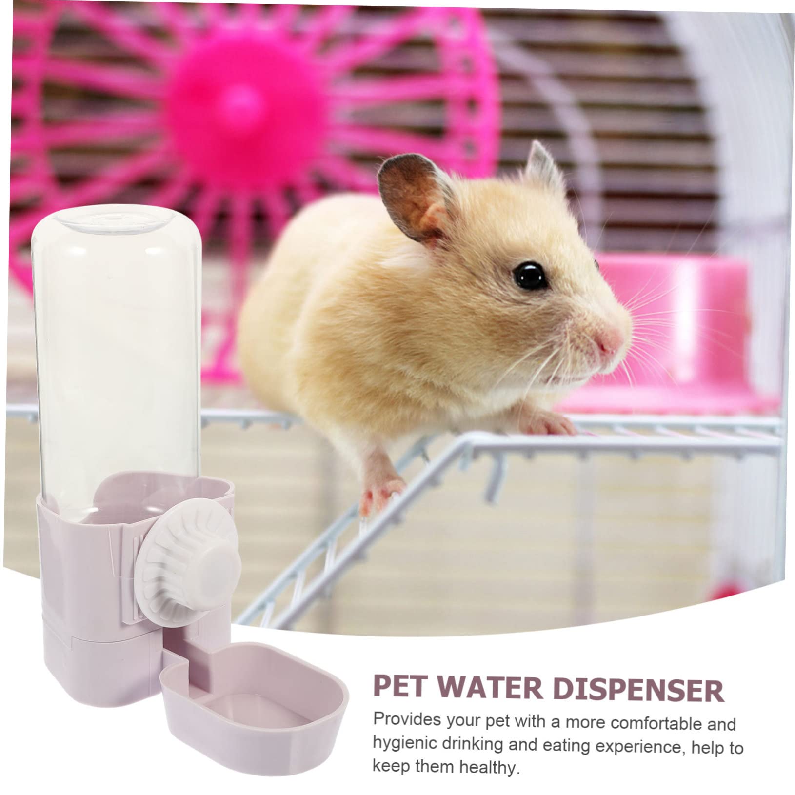 INOOMP 3stücke Pet Wasserflasche Für Kaninchen Hamster Und Meerschweinchen Auslaufsicherer Wasserspender Für Kleintiere Praktischer Trinkbehälter Für Käfige Und Tierbedarf