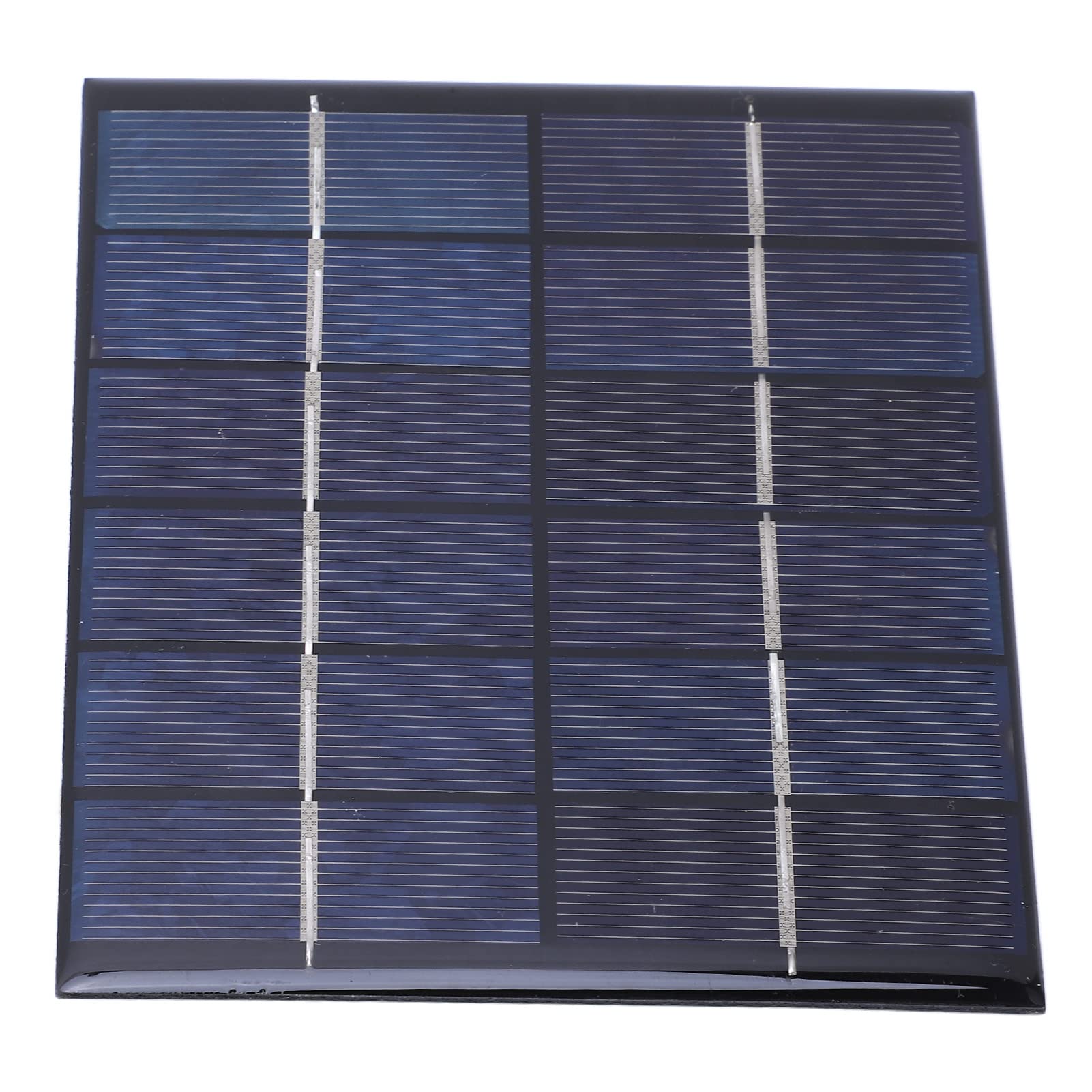 Socobeta Mini Panneau Solaire, 2W 6V Chargeur d'énergie Solaire à économie d'énergie Silicium monocristallin pour téléphone Portable pour lumière LED